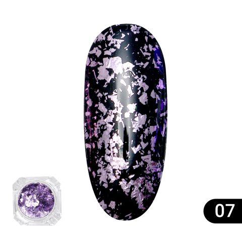 Втирання для нігтів Color Foil, Global Fashion 07