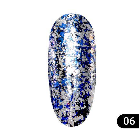 Втирання для нігтів Diamond Foil, Global Fashion 06