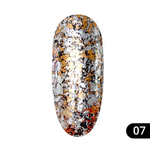 Втирання для нігтів Diamond Foil, Global Fashion 07
