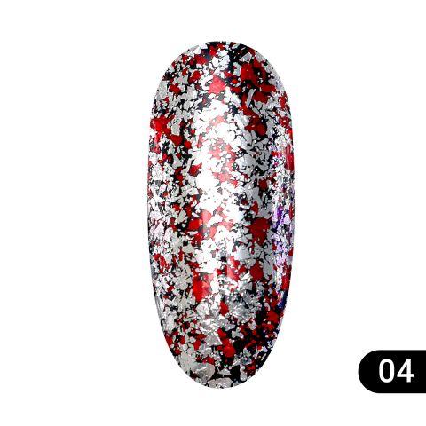 Втирання для нігтів Diamond Foil, Global Fashion 04
