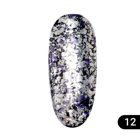 Втирання для нігтів Diamond Foil, Global Fashion 12