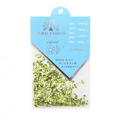 Декор для нігтів 3D (п'ятикутники) Swarovski Global Fashion DE 24-10