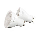 Розумні LED лампочки Philips Hue GU10 White 400лм 57Вт 5.2W, ZigBee, Bluetooth, Apple HomeKit, 2шт., фото 10