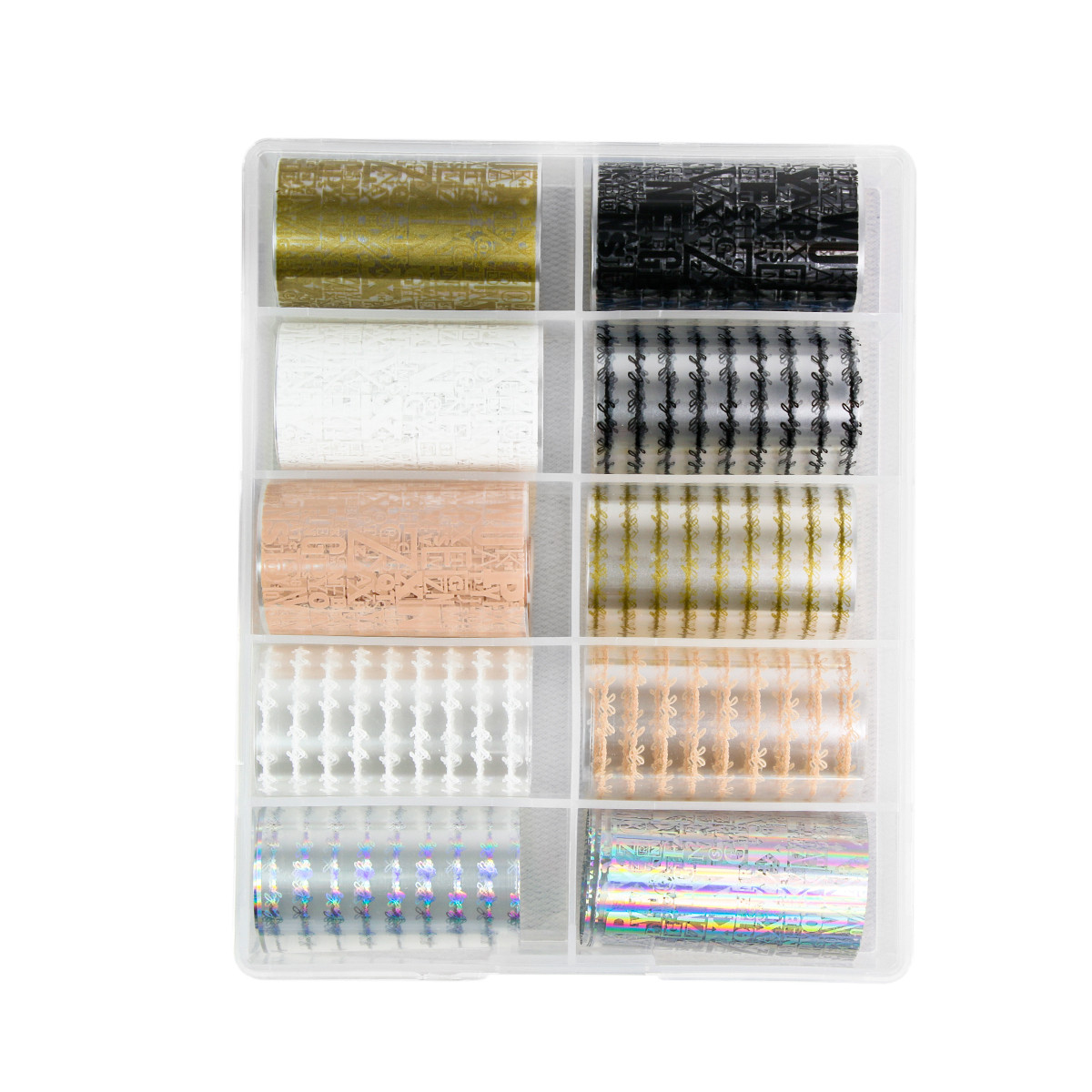 Набір фольги Global Fashion 10 шт (кольорові) 15, фото 1