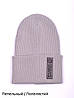 Стильна Шапка дитяча подвійна в'язка, Дитячі в'язані шапки весняні осінні, фото 8