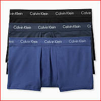 НАБОР 3шт Мужские трусы CALVIN KLEIN Cotton Stretch 3 Pack Low Rise Trunk ОРИГИНАЛ (Размер L, XL)