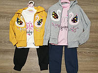 Спортивний костюм для дівчаток-трійка Seagull. 6 років