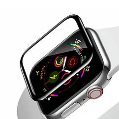 Гнучке полімерне захисне скло для Apple Watch 44mm заокруглені краї
