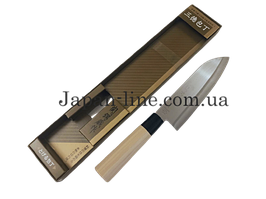 Ніж сантоку 17,3 см. Tsubazo 51031 Santoku White Wood handle ( Японія )