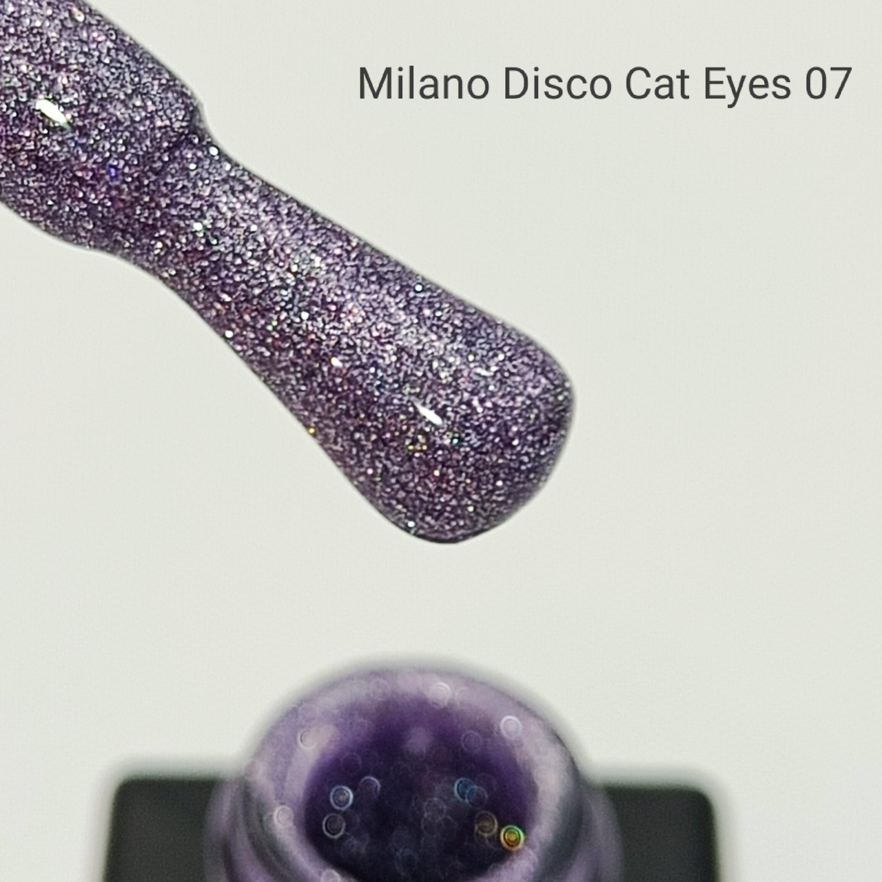 Гель Лак Disco Cat Eye Milano № 07 (8мл.)