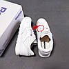 Жіночі кросівки Reebok Classic white Рибок Класик білі шкіряні, фото 7