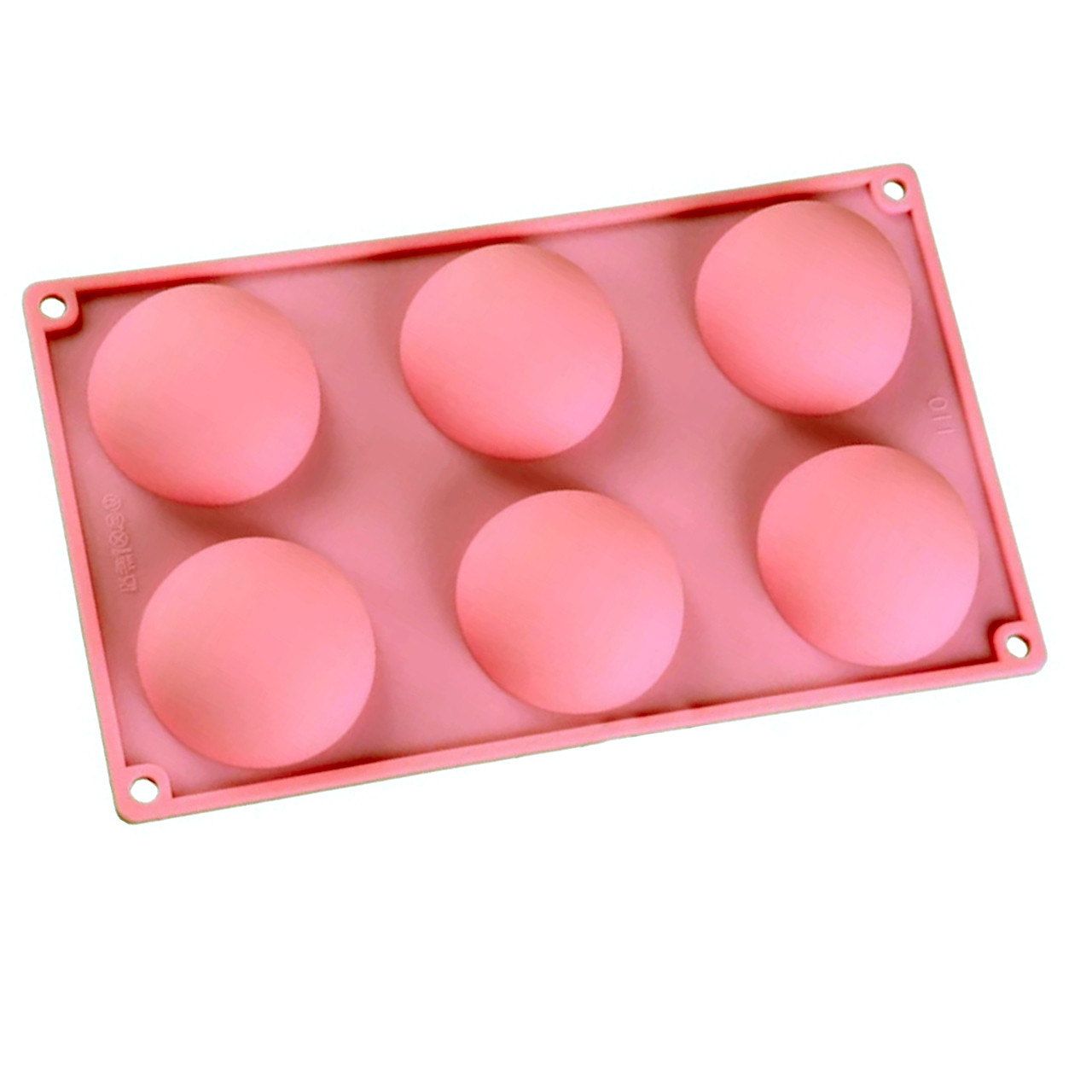 Силіконова форма Напівсфера 6 шт., фото 1