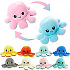 М'яка Іграшка Двосторонній Восьминіг Перевертиш Великий 20 x 20 см, фото 4