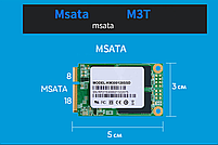 Зовнішня кишеня для Msata SSD USB 3.1 Type-C Blueendless M3T Original, фото 10