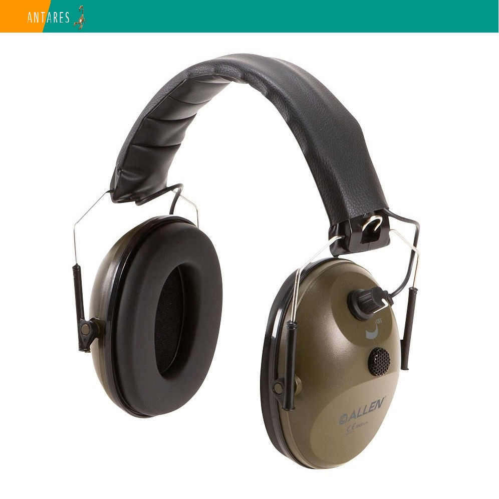 Активные наушники Allen Hearing Protection для шумоподавления и защиты слуха на охоте 82 дб складные (2225) - фото 1 - id-p1475404673