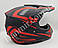 Мотошолом Ендуро Н610XЅ для мотокросу чи квадроцикла + КОМПЛЕКТ у Подарунок (Окуляри, Рукавички, Балаклава), фото 5