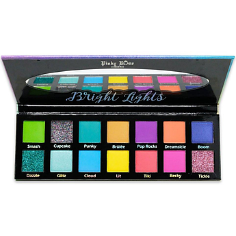 Палетка тіней Pinky Rose Bright Lights Eyeshadow Palette 21 г