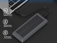 Зовнішня кишеня для M2 SSD NVMe PCIe USB 3.1 Type-C Blueendless PC280Y Original, фото 4