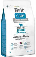 Сухой корм Brit Care (Брит Кеа) GF Junior Large Breed Salmon & Potato для щенков крупных пород 3 кг