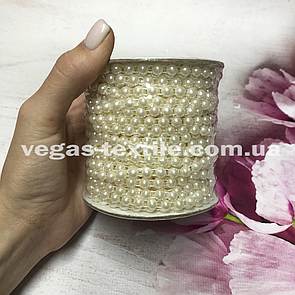 Стрічки (тасьма) з намистин Перли Айвері