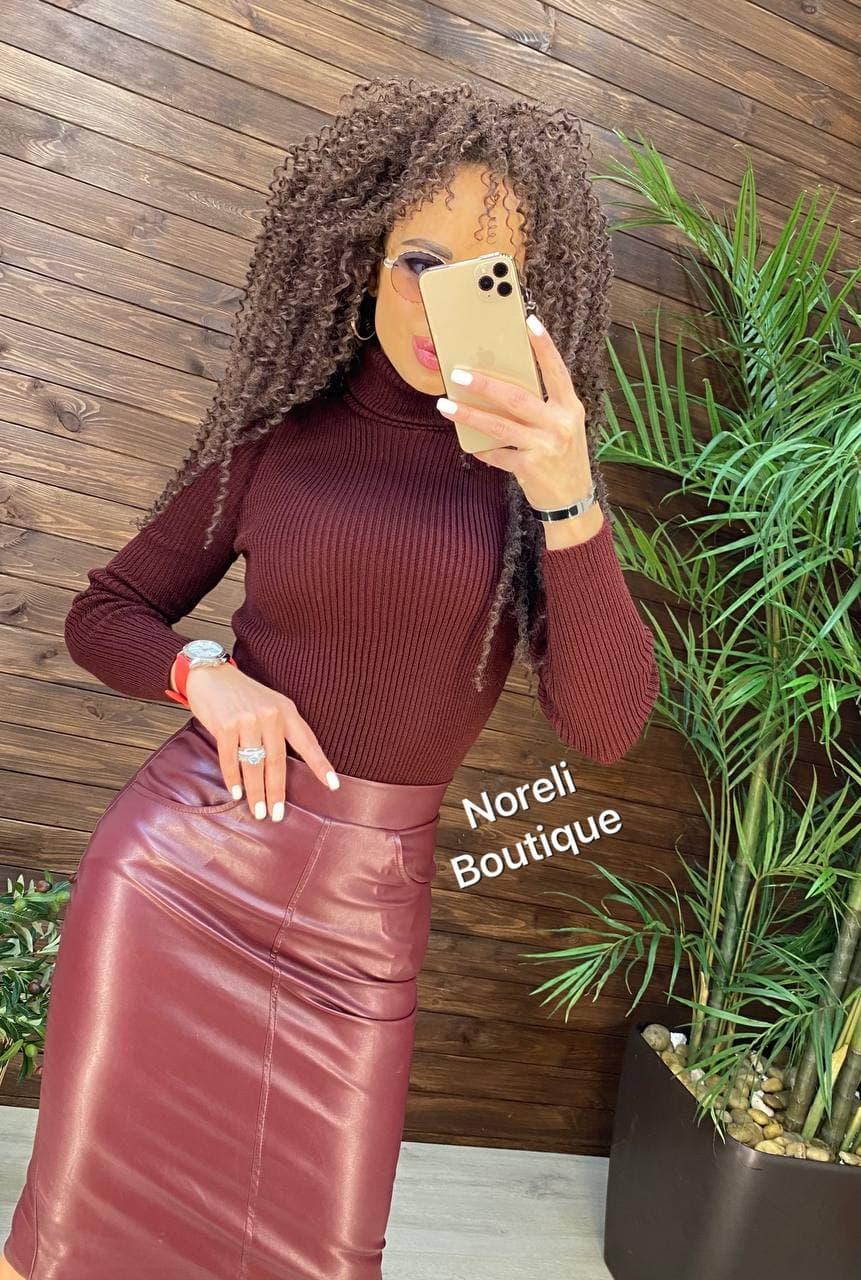 Гольф жіночий в'язка повсякденний зручний різні кольори Ssnor815