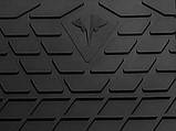 Передні автомобільні гумові килимки (2 шт) для HONDA Civic (4d/5d) (2017-...), фото 2