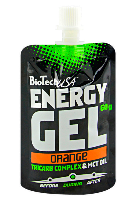 BioTech Energy Gel TriCARB & MCT 60g