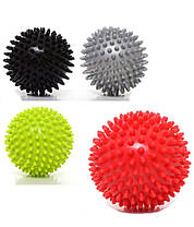 М'яч масажний пластиковий (твердий) 7,5 см, MS 2096-1, для дітей від 3 років, матеріал: пластик