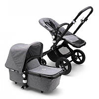 Детская коляска 2 в 1 Bugaboo Cameleon 3 Plus Black, Grey Melange