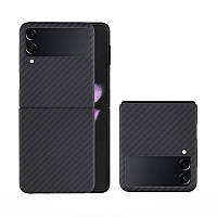 Карбоновый чехол для Samsung Galaxy Z Flip 3 Karbon case