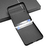Карбоновий чохол для Samsung Galaxy Z Flip 3 Karbon case, фото 4