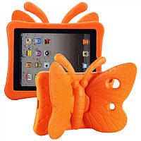 Чехол Apple iPad mini 1 2 3 (7.9 дюймов) детский бабочка Orange