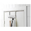 Вішалка дверна металева IKEA BROGRUND вішалка гачок надверная з нержавіючої сталі ІКЕА БРОГРУНД, фото 2