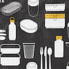 Сумка для ланчу IKEA FLADDRIG 25x16x27 органайзер для їжі, продуктів, обіду ІКЕА ФЛАДДРІГ, фото 9