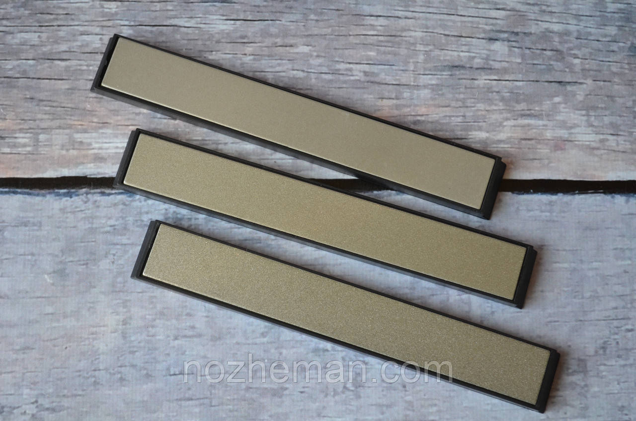 Набір точильних каменів, алмазних (200/500/800 Grit), точилка для ножів, фото 1