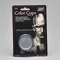 Срібний театральний грим Mehron Color Cup, 12 г (відтінок Silver)