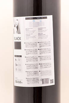 Etto Простирадла в рулоні, ширина 80 см, рулон 100 м - Чорні