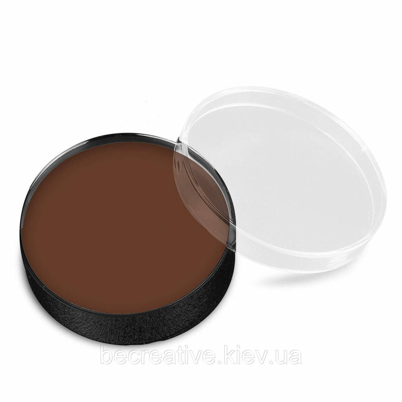 Коричневий театральний грим Mehron Color Cup, 12 г