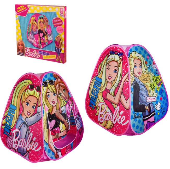 KMD-3319 Намет для дівчинки Barbie 81*91*81 см коробка 35*3.5*35 см