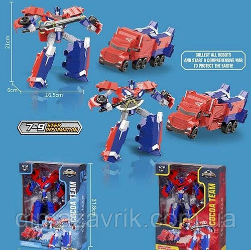 Трансформер 188-212 Оптимус Прайм 21 см Грузовик 2 вида автоботы ...