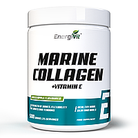 Колаген EnergiVit Marine Collagen+Vitamin C 500 грам Смак : Полуниця