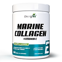 Коллаген EnergiVit Marine Collagen+Vitamin C 500 г Вкус: Клубника