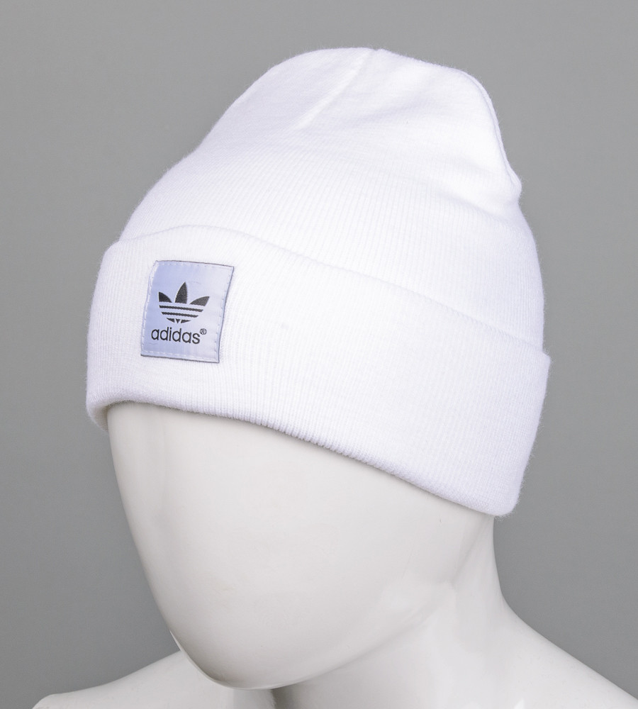 Шапка молодіжна "Ріжки" Adidas (m20), Білий