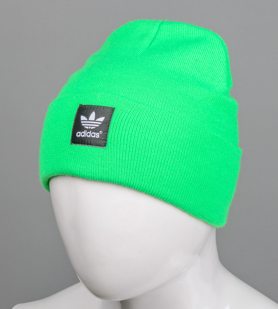 Шапка молодіжна "Ріжки" Adidas (m20), Салатовий