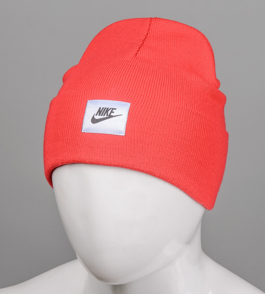 Шапка молодіжна "Ріжки" Nike (m20), Червоний