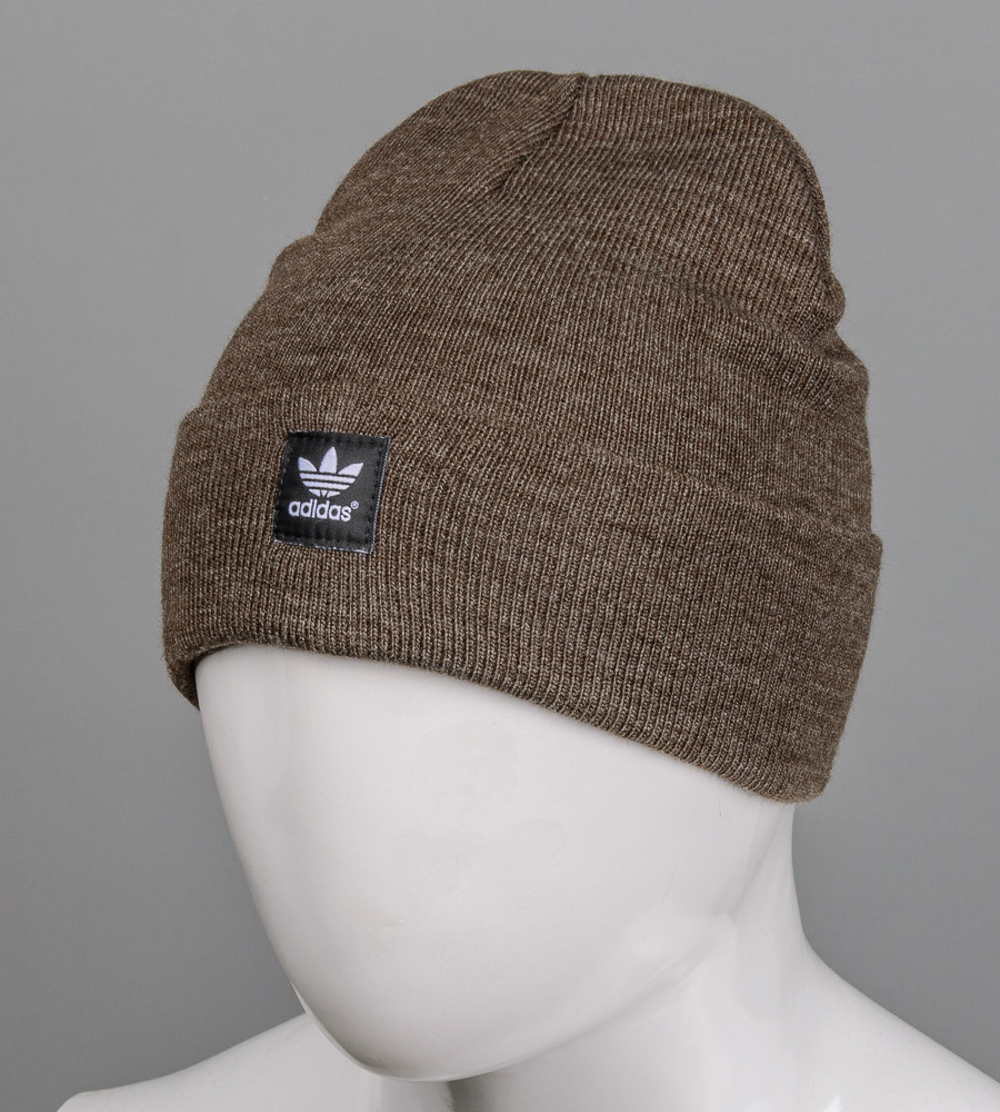 Шапка молодіжна "Ріжки" Adidas (m20), Шоколад