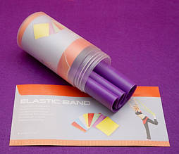 Стрічка еспандер для йоги фіолетовий
