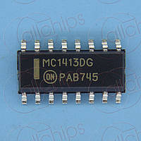 Транзистор Дарлингтона NPN 7-каналов 50В 500мА ONS MC1413D SOP16