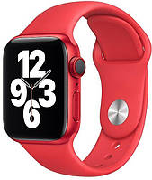 Ремешок силикон Sport Band M / L для Apple Watch 42 / 44 / 45 / 49mm (red)