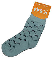 Шкарпетки дитячі Бембі з візерунком, розмір 14